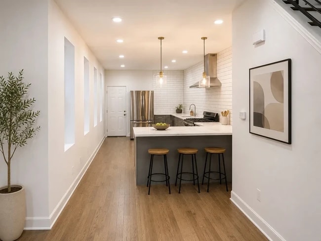 Modern 3-Bedroom Rowhome Steps from Fairmount Park