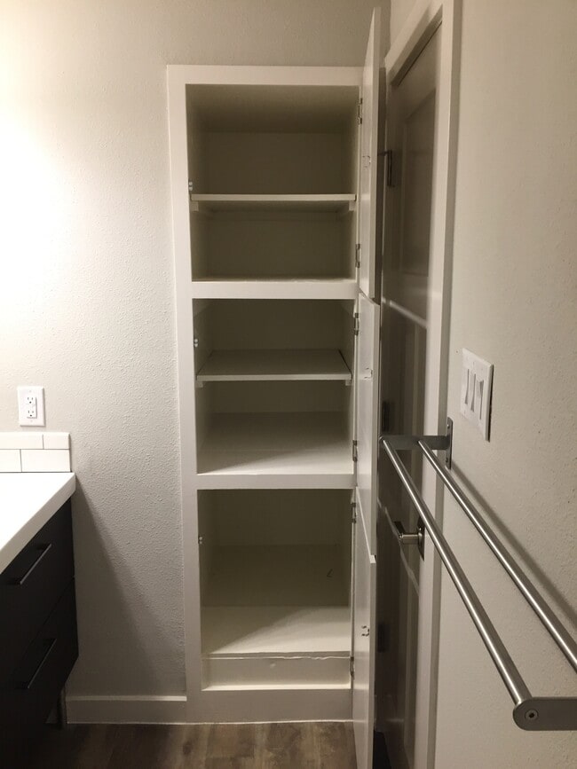 Lots of bathroom storage (addt'l storage under vanity) - 3440 Willowrun Drive Unit C