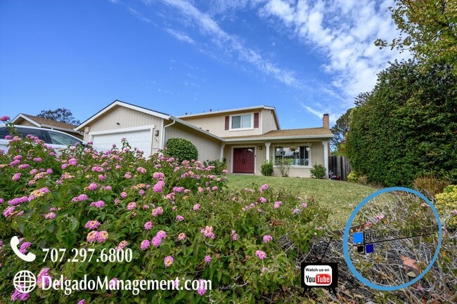 Building Photo - Benicia 4 bedroom home backs up to open space