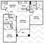 Ibis floor plan Trinity Exchange