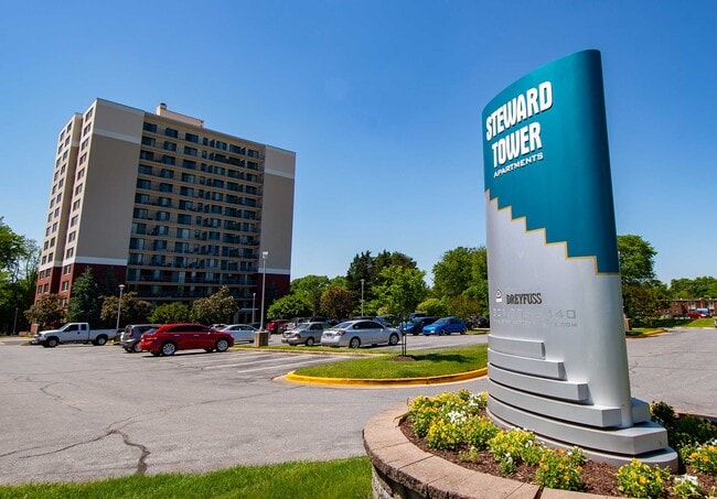 Steward Tower Apartments Signage - Steward Tower Apartments