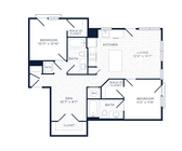 B4 floor plan Flats at 703