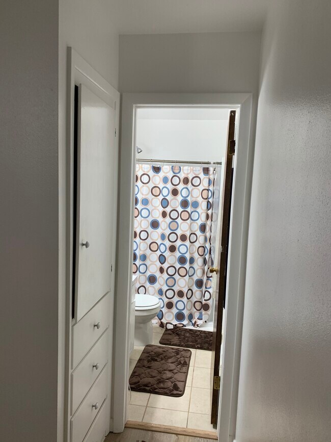 Master bath with built in storage - 2046 22nd Ave