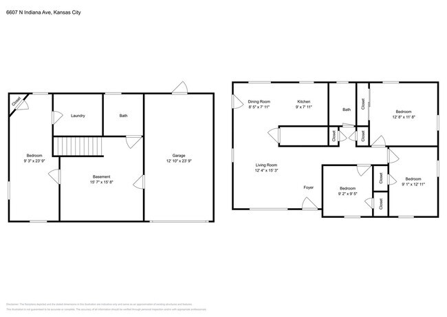 Photo - Charming 4-Bed Home in Kansas City with Garage Parking