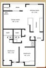 2BR/1BA