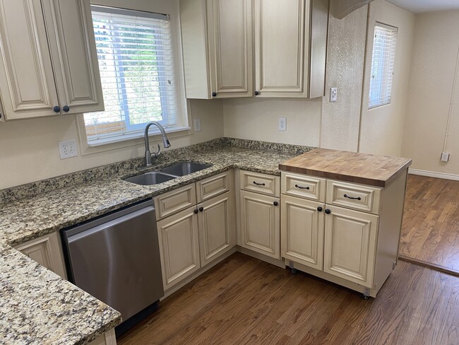 kitchen with butcher block 1 - 1690 Syracuse St
