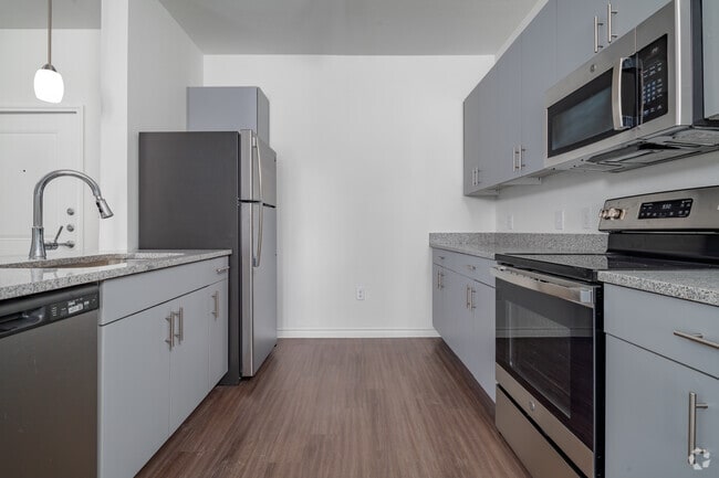 2BR, 2BA - 966SF Kitchen