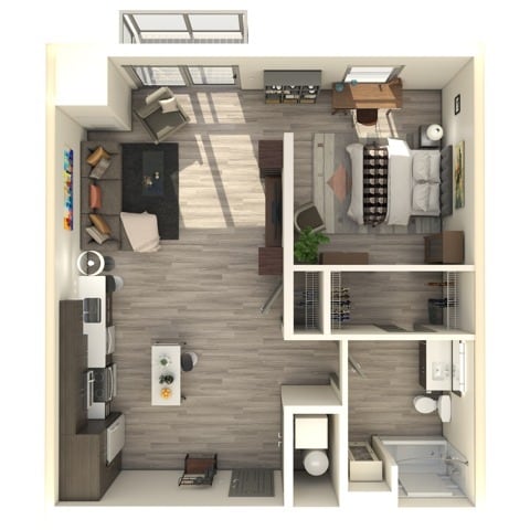 Brass image with furnishings - Brass A1