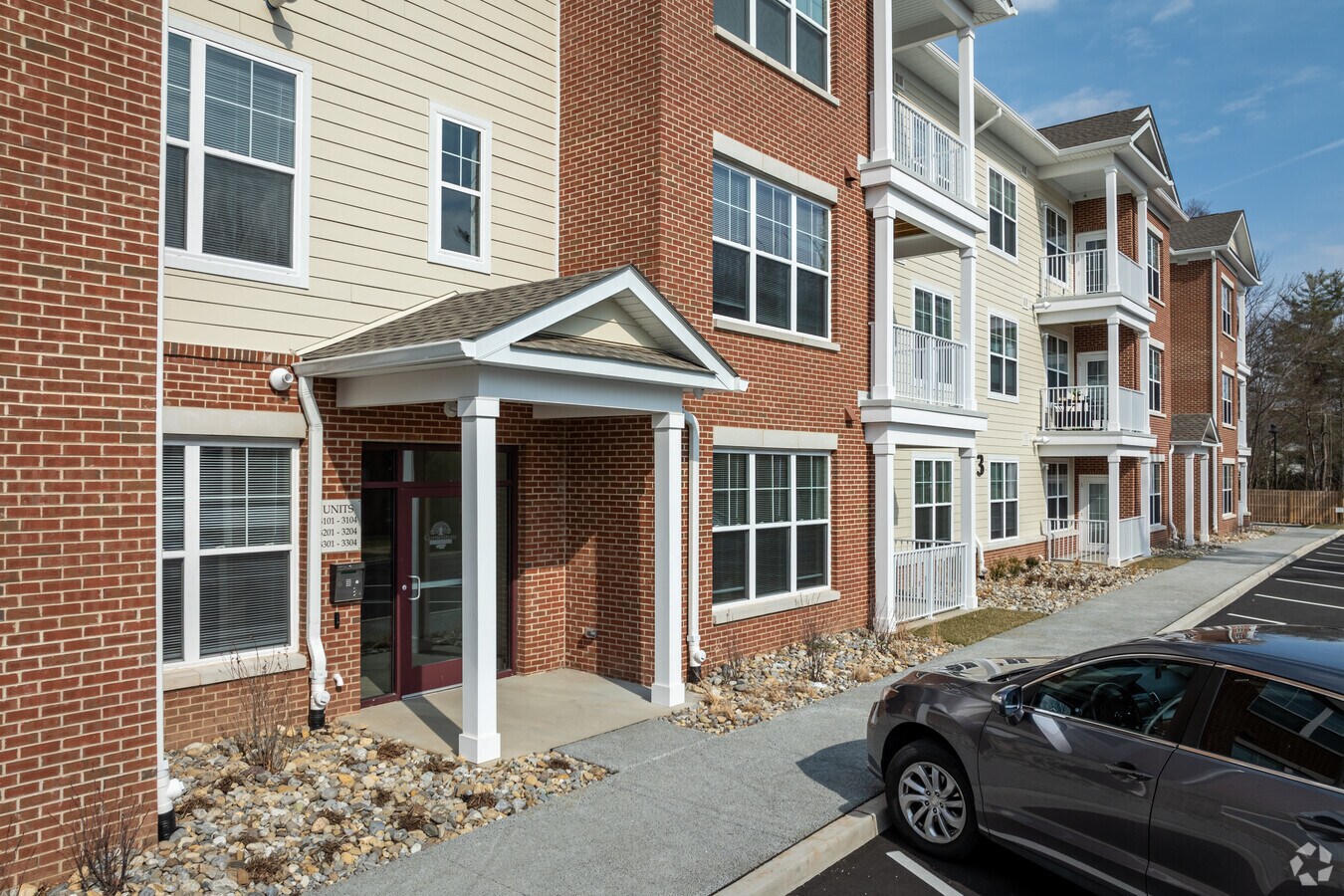 Typical Entrance - Cornerstone at Chatham