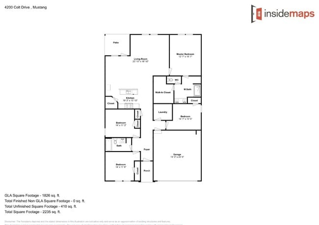 Photo - Spacious 4 Bed 2 Bath Home in Mustang Schools