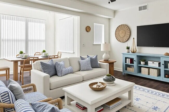 Virtual Staged Living Room