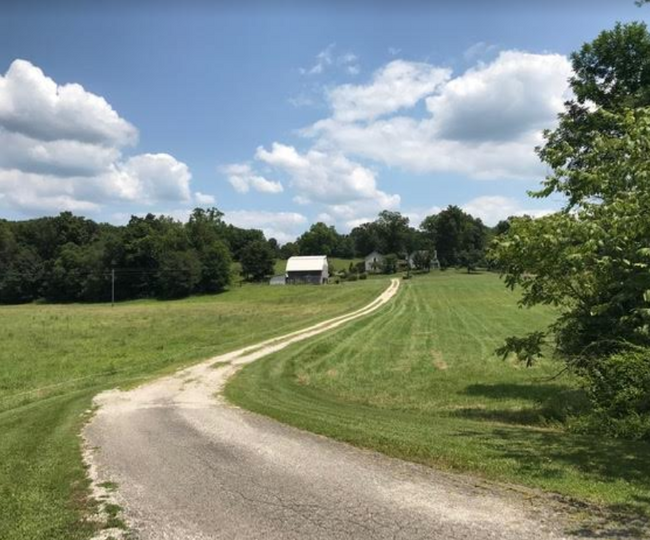 As you drive in, the house is set well off the road. - 7502 Borden Rd House