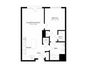 A2.2 floor plan 500 Parq