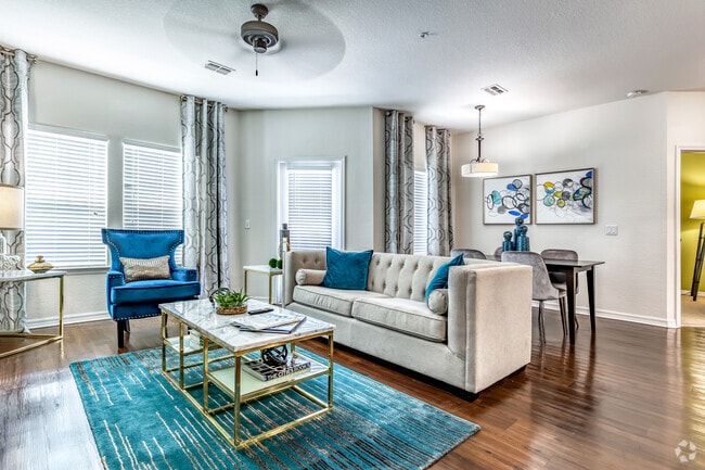 C1 - 3BR, 2BA - 1,309SF - Living Room