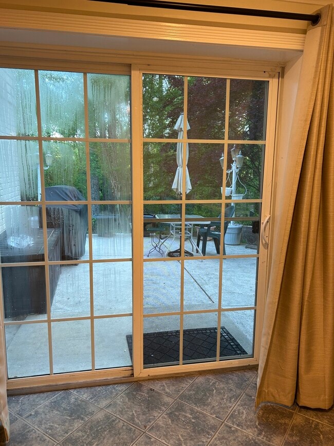 Private entrance with patio - 9809 Hammer Ln