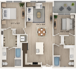 B6 - Floor Plan 2D