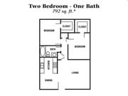 2BR/2BA