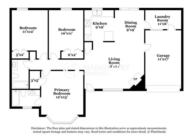 Photo - 3 Bedroom Pet-Friendly Home in UNION CITY, GA with Main Street Renewal