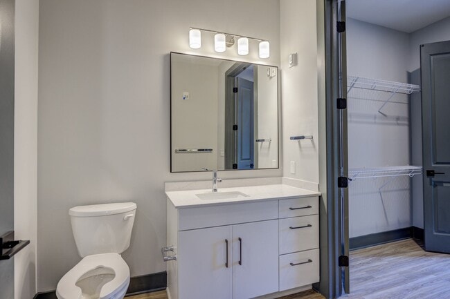 Bathroom with Walk-In Closet