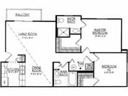 2BR/2BA - Model B