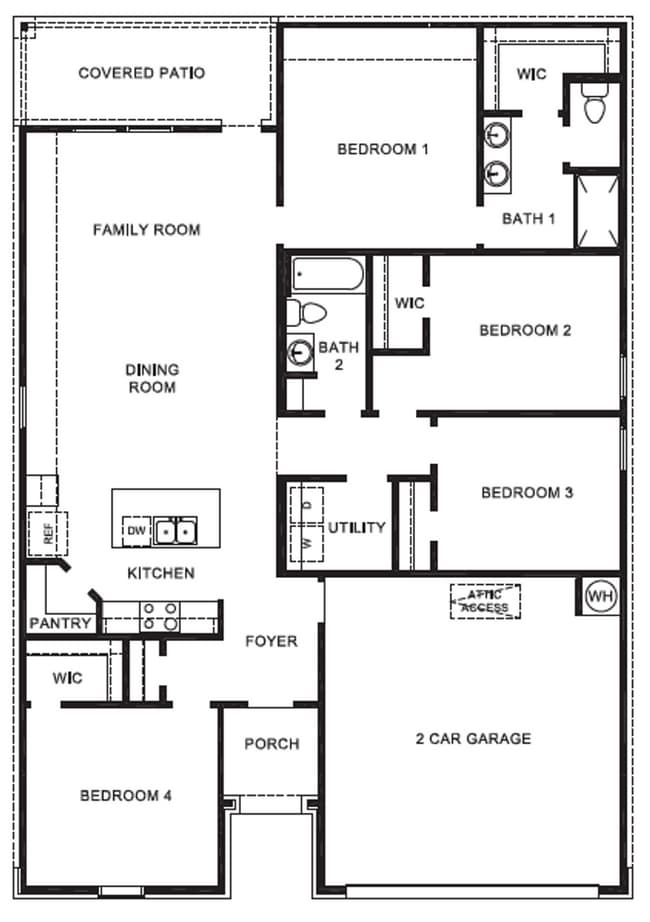 Photo - 4 BR/ 2 BA in Seguin - 1612 SF in Arroyo Ranch!
