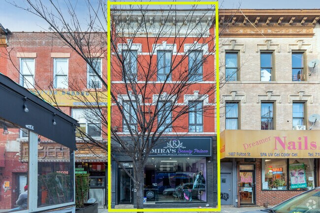 Property Outline - 1485 Fulton St