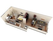 A1_Cannock_1Bed_1Bath_ 525 Sq Ft