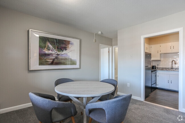 Unit 210 dining area