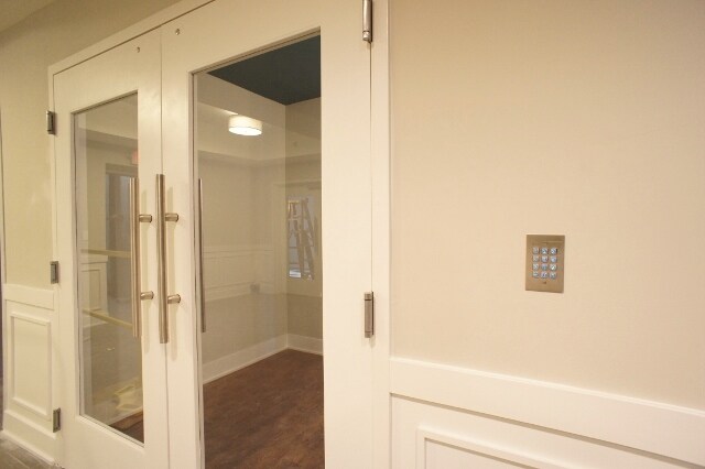 keypad entry to amenities - Point Rock at Oakwood