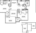 Two Bedroom (BSR w/Garage)