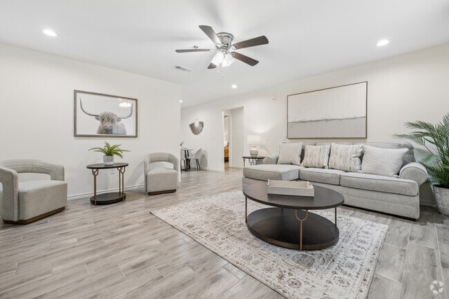 2BR, 1BA - 988SF - Living Room
