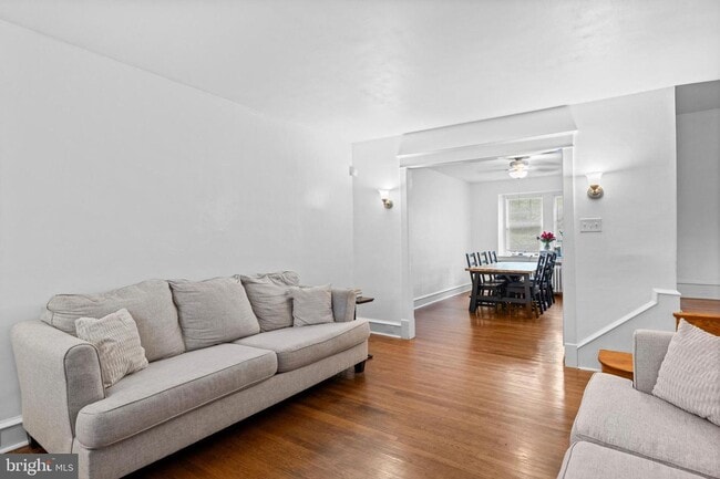 Photo - Welcome to this sunny and updated 4-bedroom, 2-bath row home in the heart of Mt. Airy! W/D! Large...