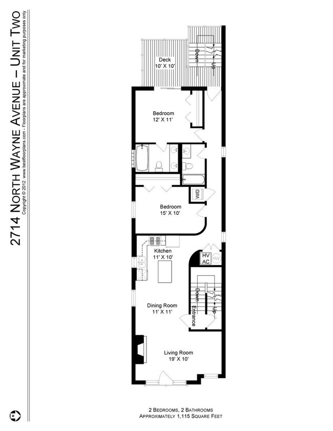 Photo - 2714 N Wayne Ave Unidad 2D