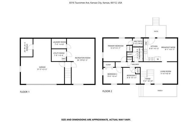 Photo - Updated 3-Bedroom Home with Garage & Deck in Kansas City, KS