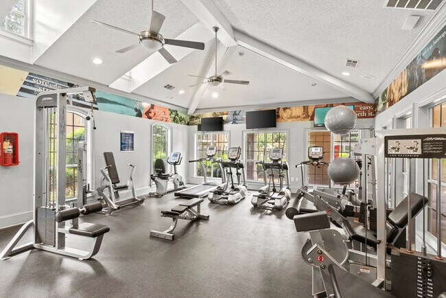 Wellness made simple with on-site fitness.