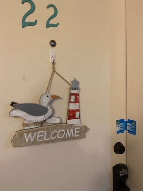 unit entrance - 615 Ocean Blvd Unit Seaside Escape