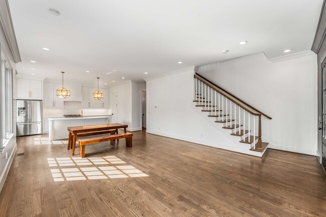 Dining Space & Kitchen - 1226 Martin St Townhome