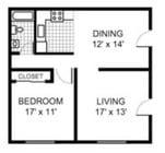 1BR/1BA