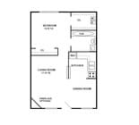 1BR/1BA