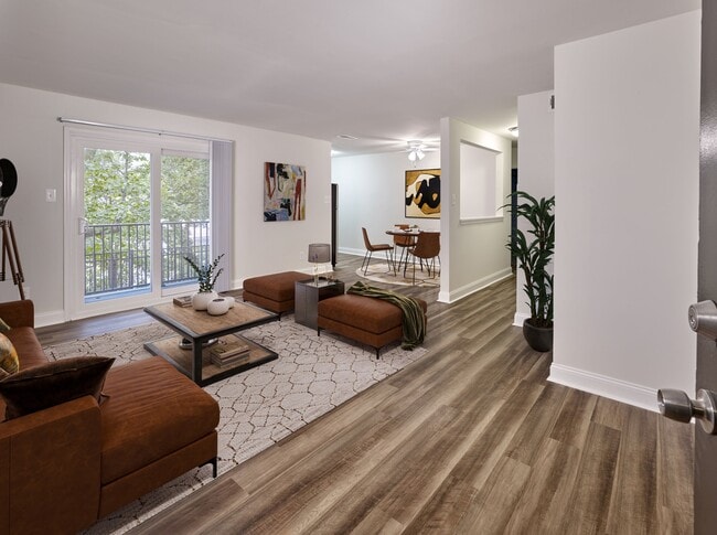 Open and inviting floor plan