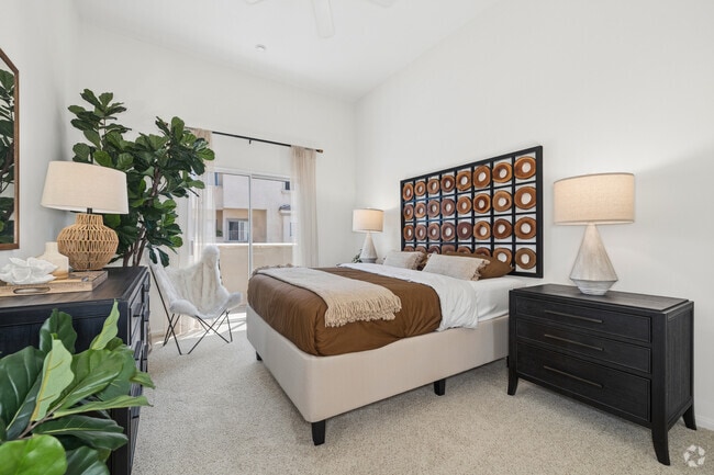3BR, 2.5BA - 1,344SF - Bedroom