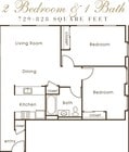 2BR/1BA