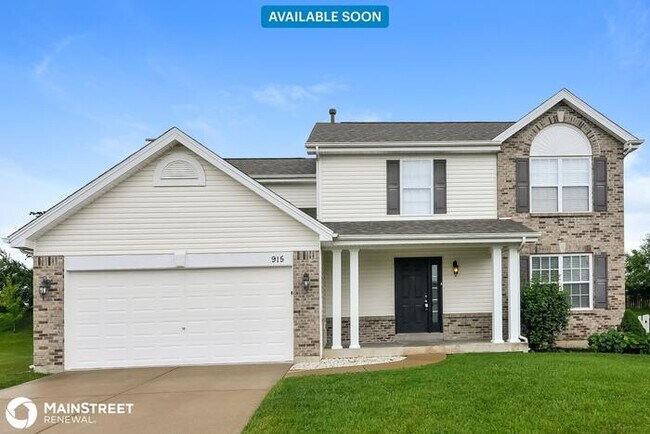 915 STONE CROSSING DR, WENTZVILLE, MO 63385 - 915 STONE CROSSING DR, WENTZVILLE, MO 63385 House