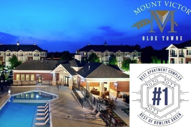 Voted Bowling Greens Best Apartment Complex 2020,2022, & 2023 - Olde Towne at Mt. Victor Apartments