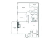 Savannah Classic | 2 bed 2 bath | 1250 sq ft