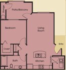 1BR/1BA