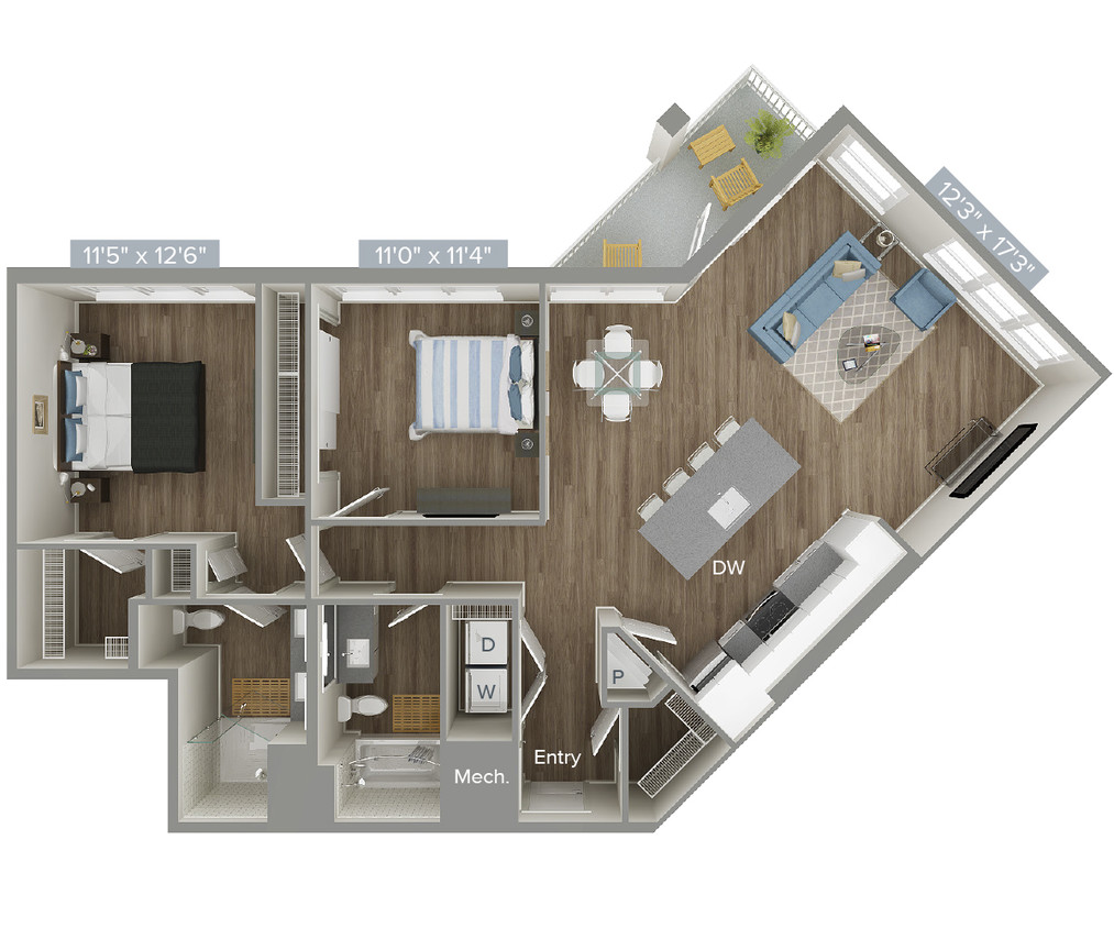 Floor Plan - B17-1