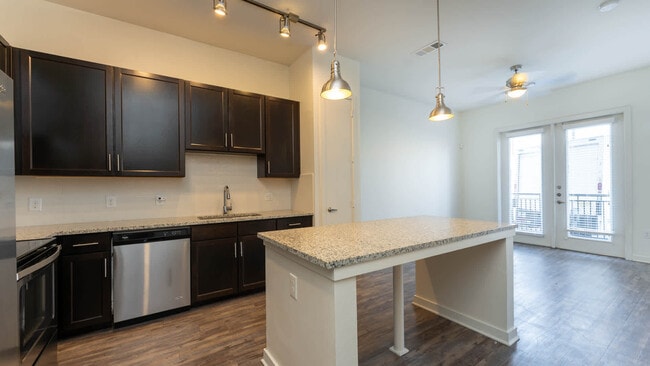 Kitchen with Stainless Steel Appliances
