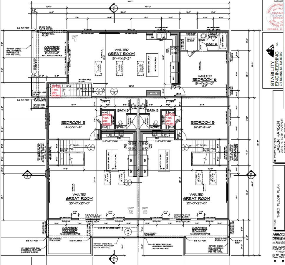Hansen Triplex - Hansen Triplex Unit 1489 Patterson Street