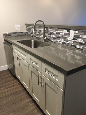 remodeled unit/kitchen